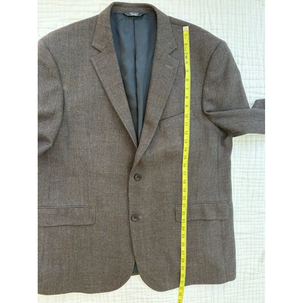 Pronto Uomo Platinum Super 120s Lambswool Sport Coat Blazer 44R